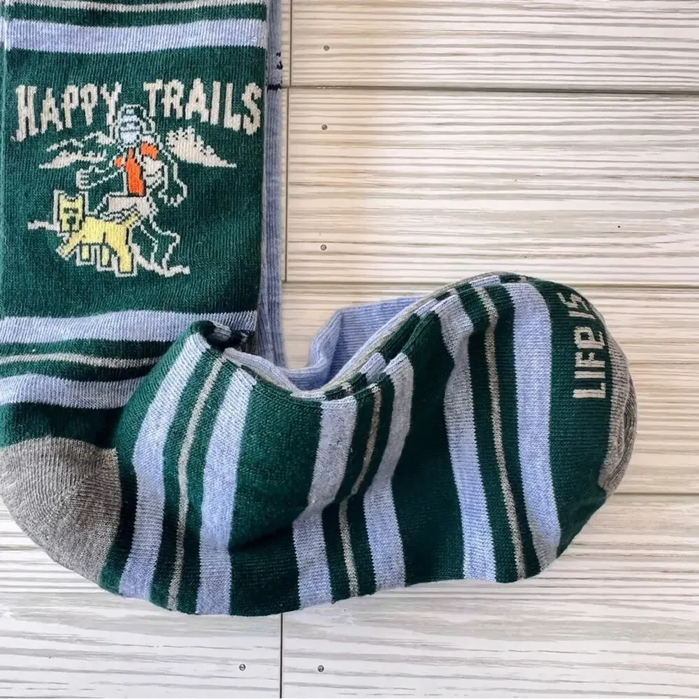 LIFE IS GOOD Men's Lightweight Low Cut Multi 3 Pack Crew Sock Set